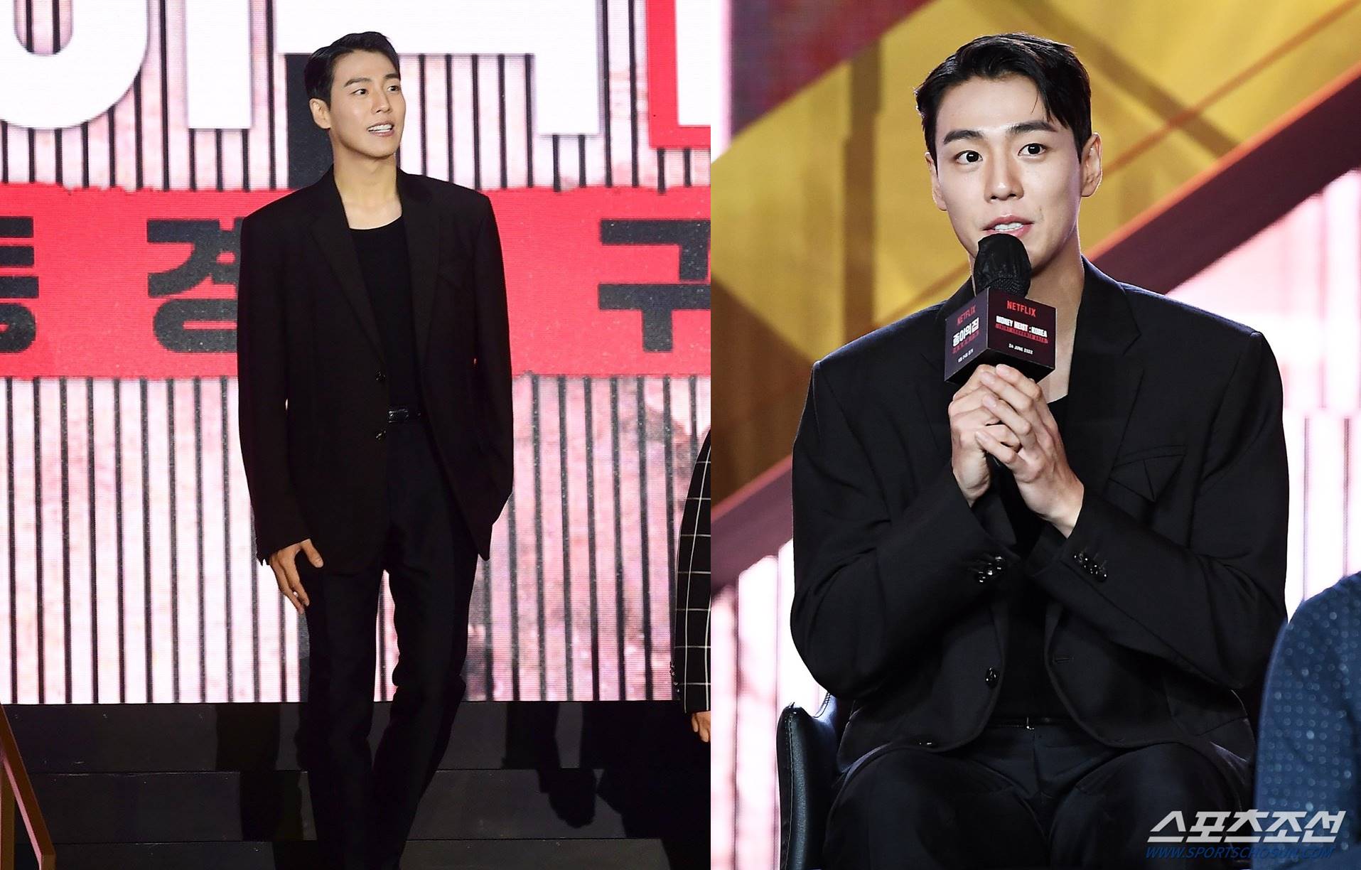 Lee Hyun Woo pada konferensi pers \