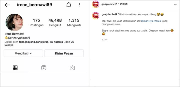 Kakak Marissya Icha Buat IG Baru Usai Akun Lama Diduga Hilang, Doddy Sudrajat Pamer ‘Dukungan’