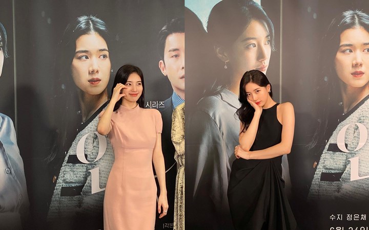 Tampil Imut Sekaligus Seksi, Potret Suzy di Konten Promosi \'Anna\' Bikin Netizen Terpukau