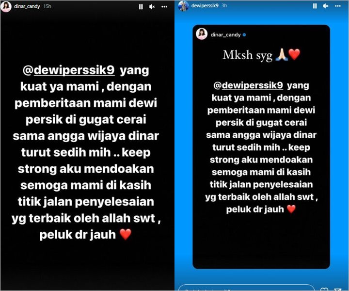 Dinar dan Dewi Persik