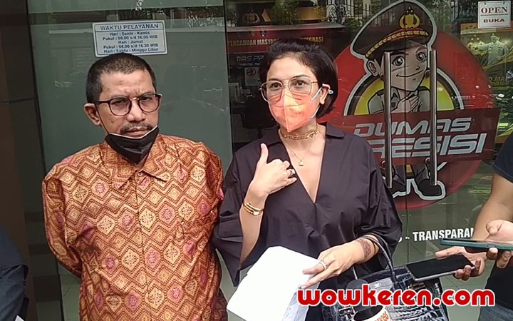 Nikita Mirzani Minta Perlindungan Ke Propam Mabes Polri Usai Rumahnya Digerebek
