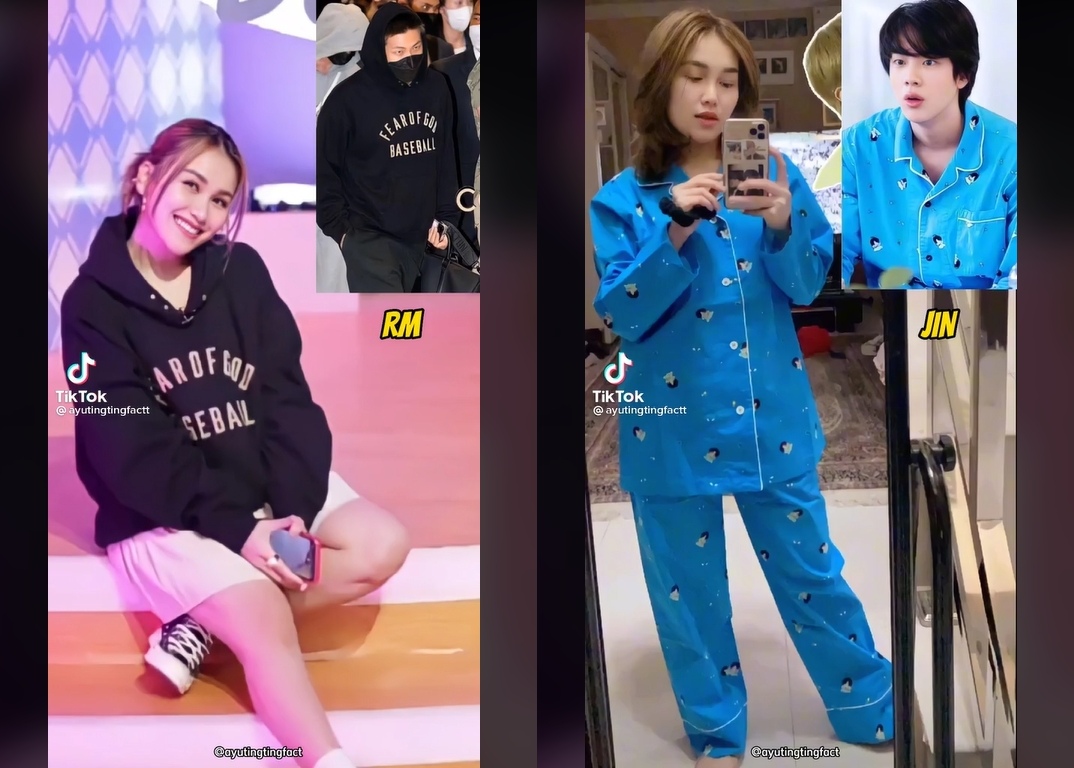 Selain Suga, Ayu Ting Ting Sempat Pakai Sederet Outfit Kembaran Bareng Member BTS Lain
