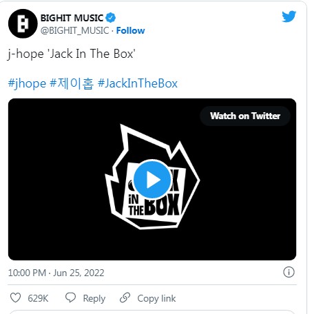 Tak Perlu Nunggu Lama, Big Hit Music Bocorkan Persiapan Debut Solo J-Hope