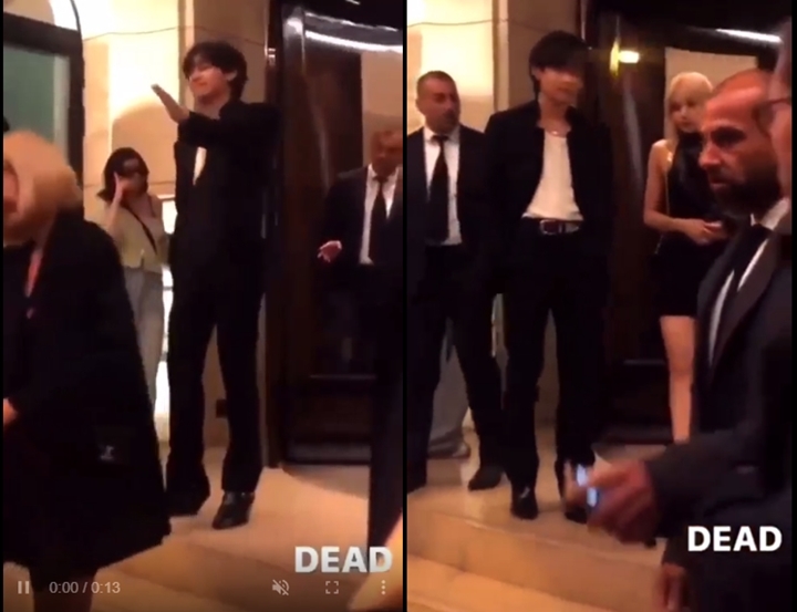 Momen V BTS Terlihat Seperti Buka Jalan Untuk Lisa BLACKPINK Tuai Perdebatan