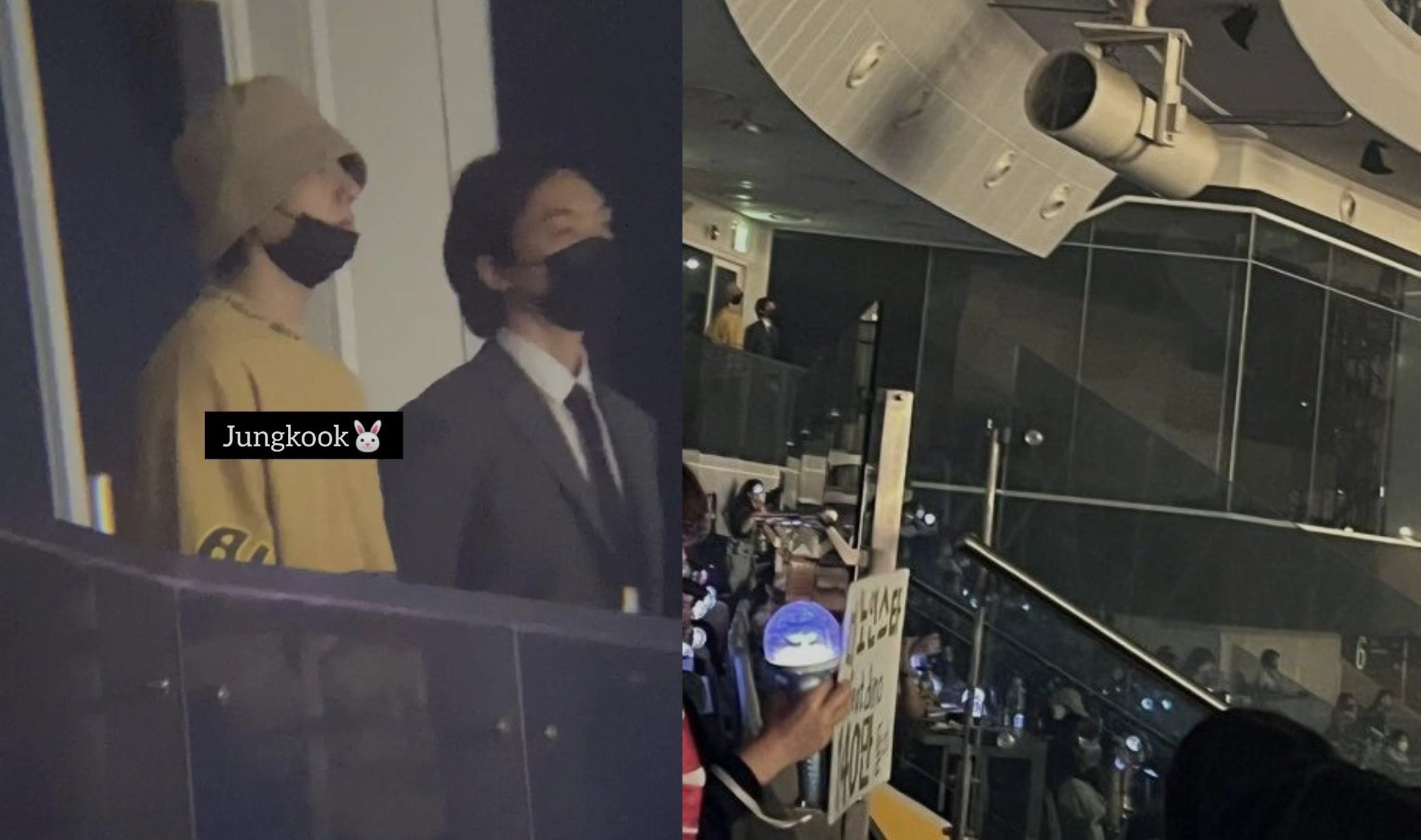 Jungkook BTS datang di konser SEVENTEEN