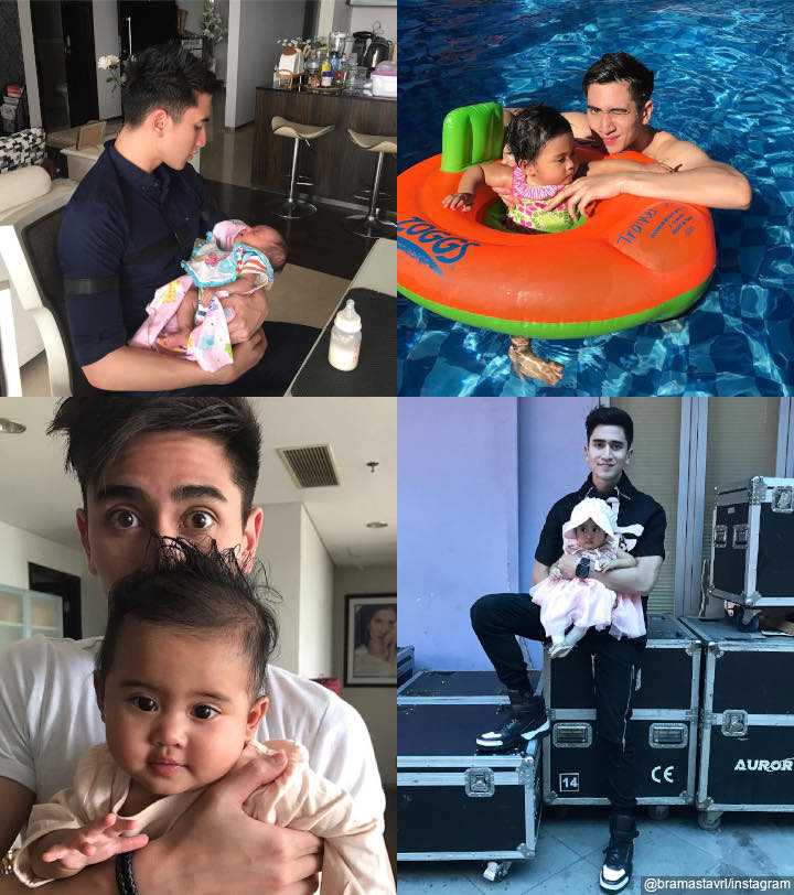 Momong Vania Saat Masih Bayi