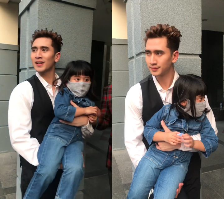 Jenguk Verrell di Lokasi Syuting