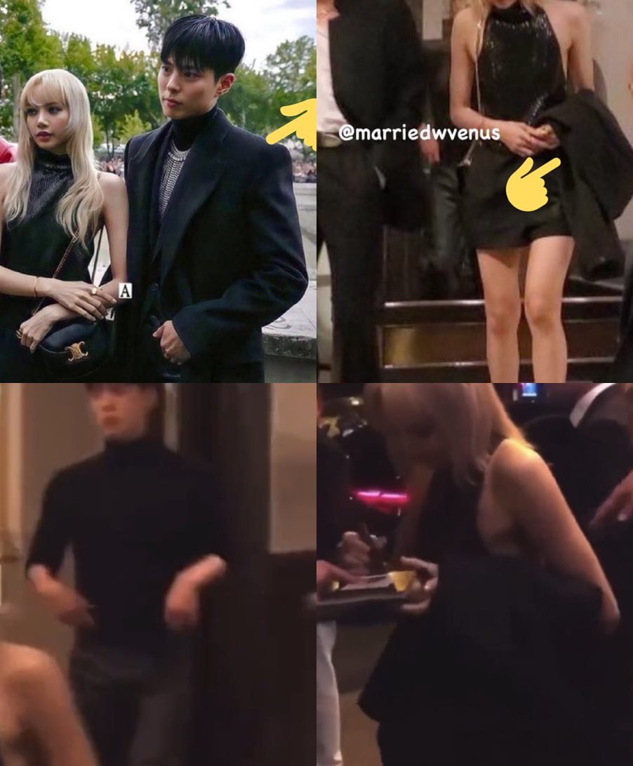 Park Bo Gum diduga memberikan coat miliknya kepada Lisa BLACKPINK
