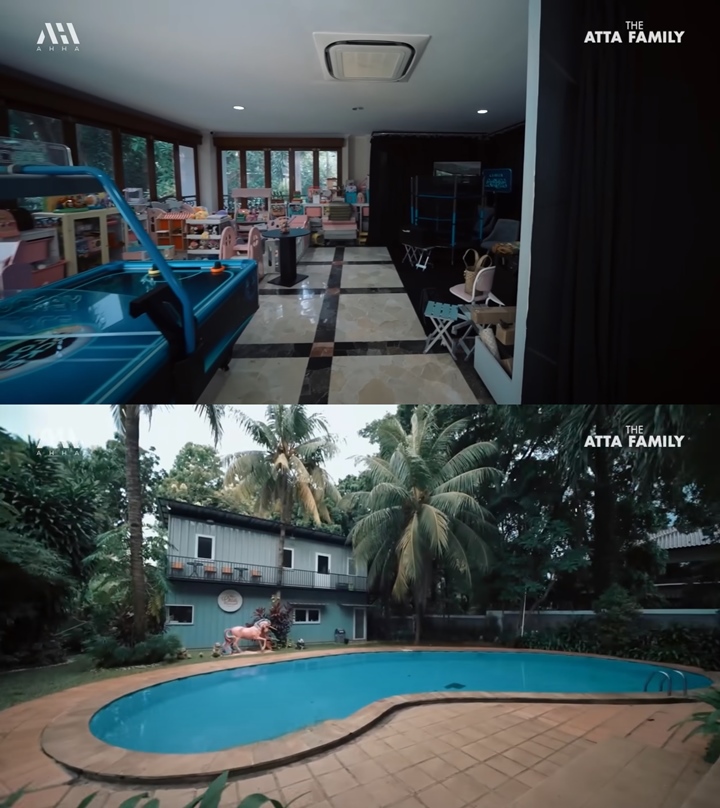 Taman Bermain, Kolam Renang, dan Kantor