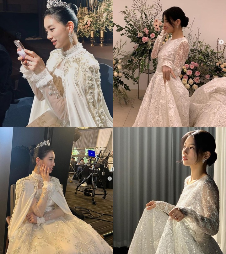 Suzy Ungkap Kelelahan Pakai Gaun Pengantin \'Anna\'