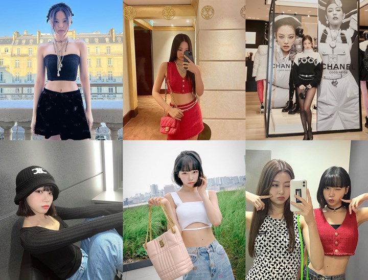 Jennie BLACKPINK dan Kim Chaewon LE SSERAFIM Kembaran Outfit Chanel, Siapa Lebih Favorit?