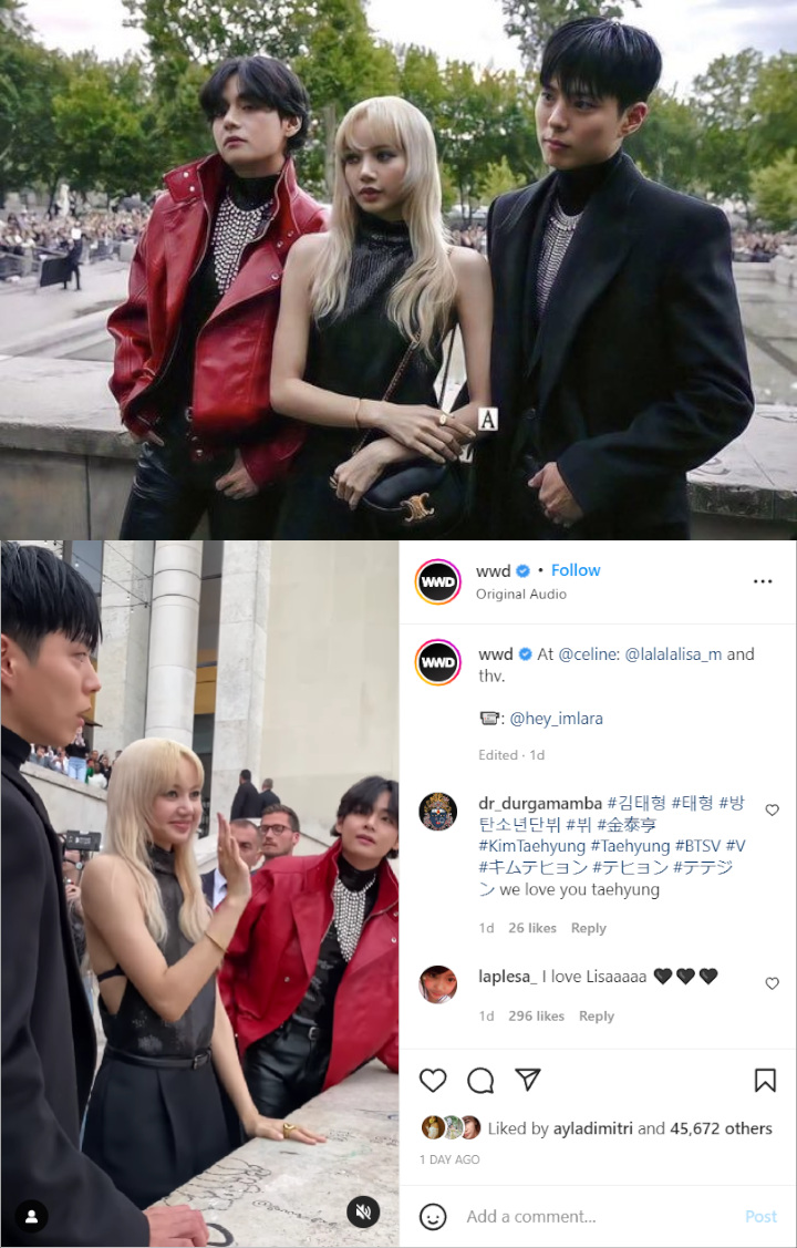 Tak Sesuai Bayangan, Tinggi Badan Asli V BTS-Lisa BLACKPINK & Park Bo Gum Sebelahan Disorot