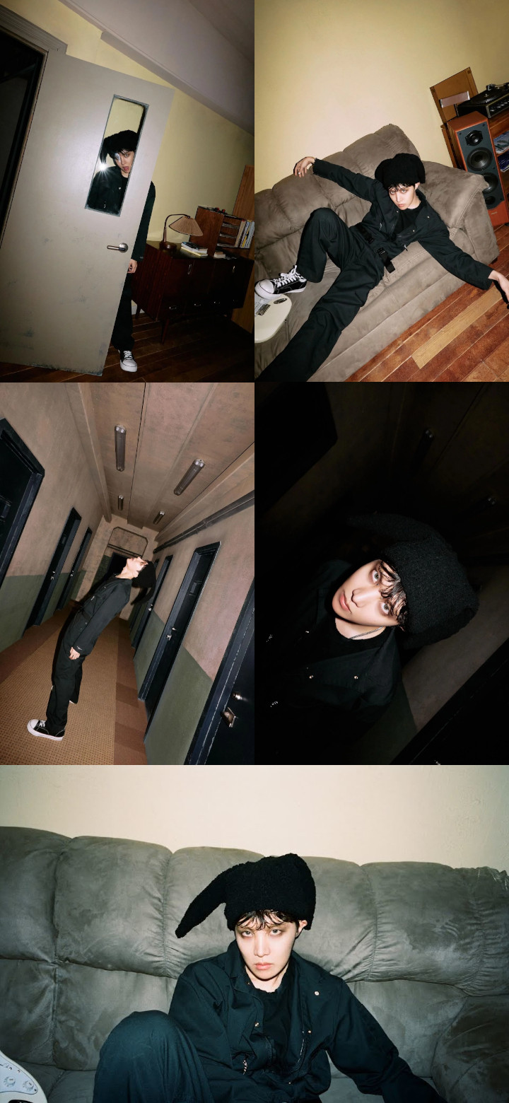 Tetap Keren Meski Usung Tema Creepy, Penampilan J-Hope BTS di Foto Konsep \'MORE\' Tuai Decak Kagum