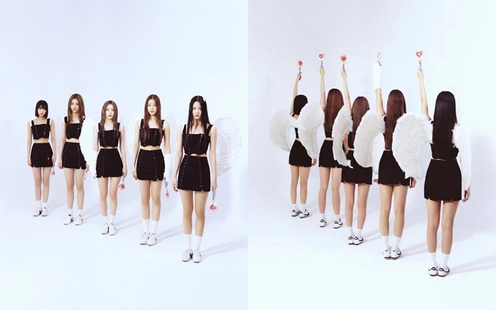 Pemotretan Baru OT5 LE SSERAFIM Ingatkan Netizen pada f(x) 1