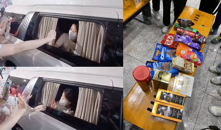 IU Bagi-Bagi Permen ke Fans, Sikap Murah Hati Diapresiasi Tinggi