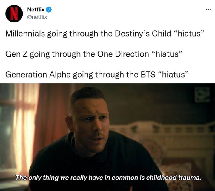 Netflix Kena Kritik Bandingkan Situasi Hiatus BTS Dengan One Direction dan Destiny\'s Child
