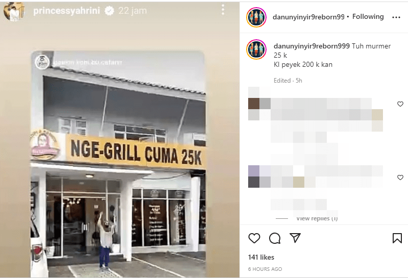 Dikenal Mahal, Resto Syahrini Kini Sodorkan Menu Baru Harga Merakyat Malah Disebut Tak Masuk Akal