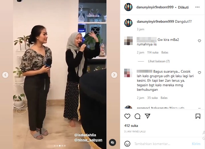 Sadis! Penampilan Nissa Sabyan Malah Dicibir Bak ART Saat Duet Bareng Iis Dahlia