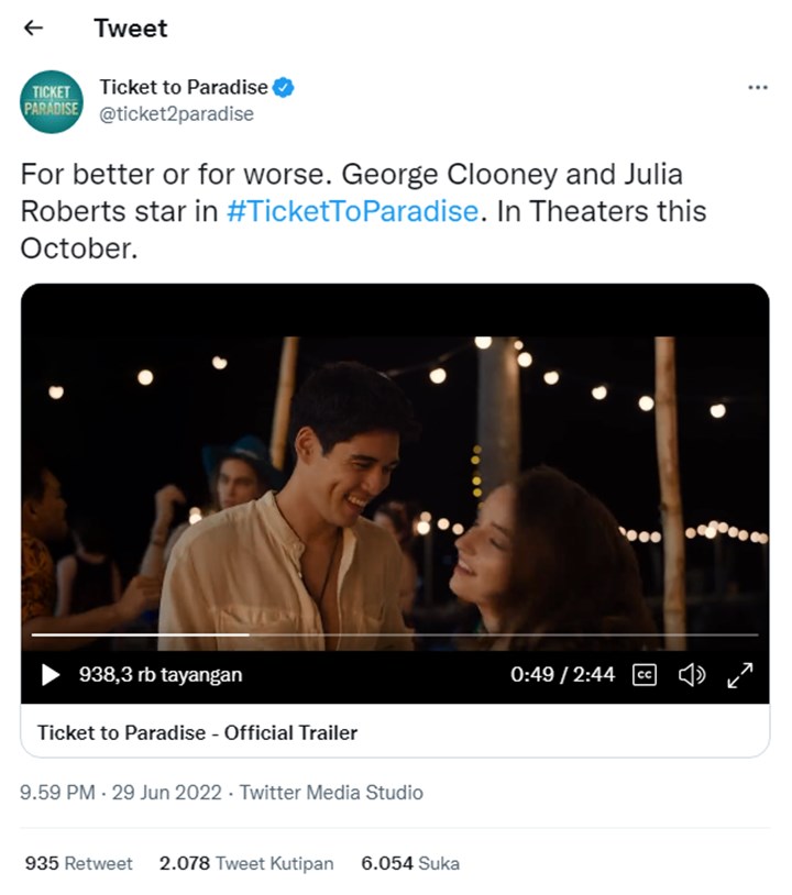Maxime Bouttier Debut Film Hollywood Bareng Julia Roberts di \'Ticket to Paradise\'