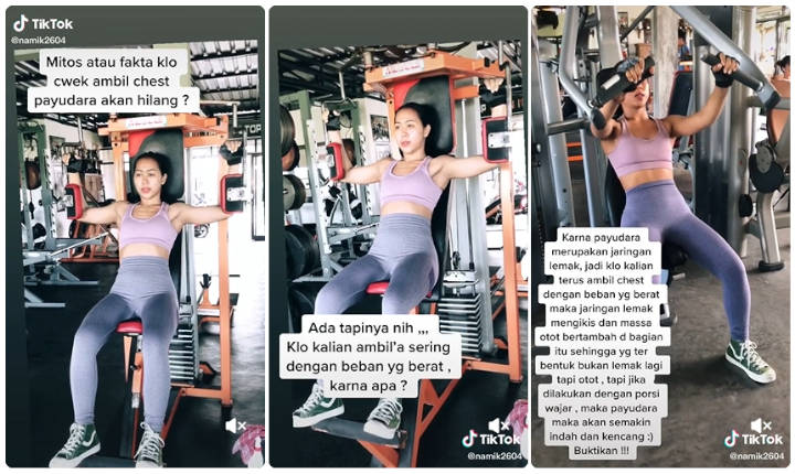 Nge-<i>gym</i> Membantu Mengencangkan Bagian Tubuh Tertentu