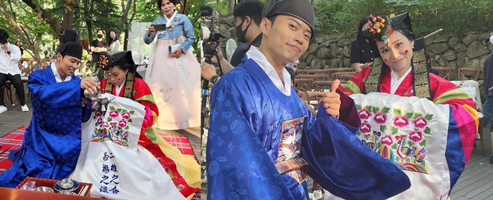 Kenakan Hanbok Pengantin
