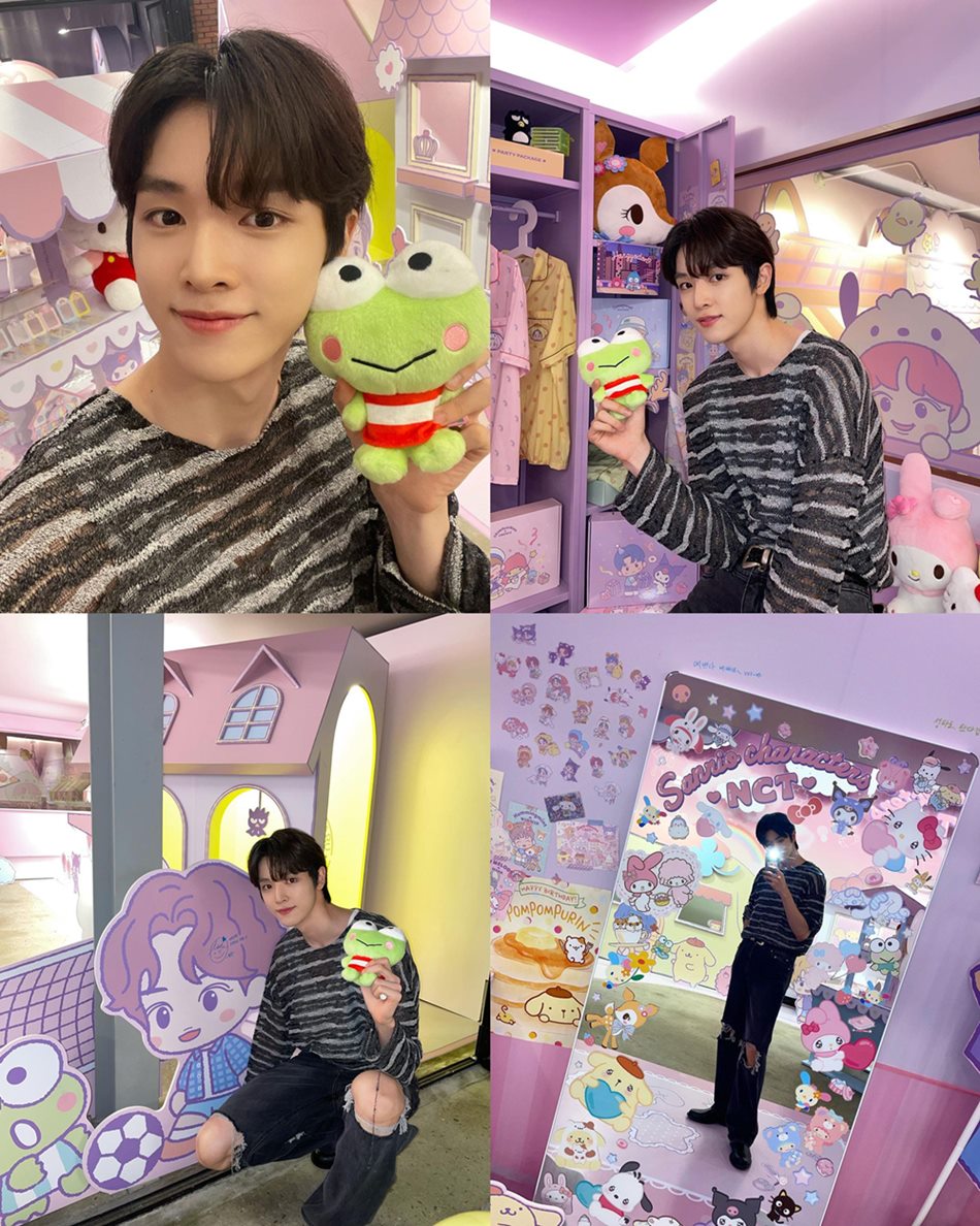 Sungchan NCT di Sanrio Town