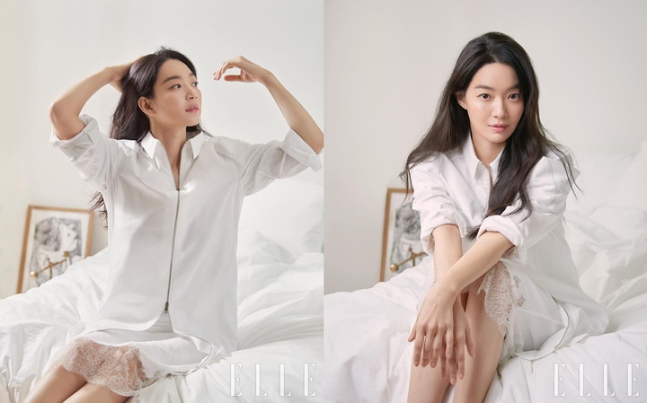 Shin Min A Bak Tak Berdosa di Pemotretan Terbaru, Riasan Hingga Fashion \'Minimalis\' Curi Perhatian