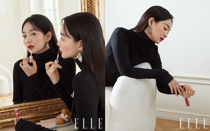 Shin Min A Bak Tak Berdosa di Pemotretan Terbaru, Riasan Hingga Fashion \'Minimalis\' Curi Perhatian