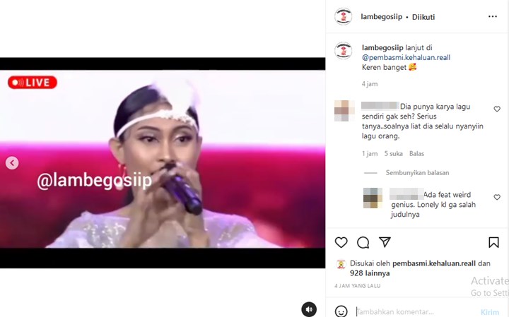 Sukses Bawakan Lagu Jessi, Novia Bachmid Malah Dinyinyiri Tak Punya Karya Sendiri