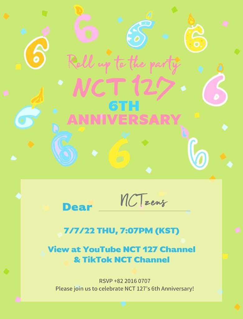 NCT 127 Dipastikan Adakan Spesial Live Rayakan 6 Tahun Debut Anniversary