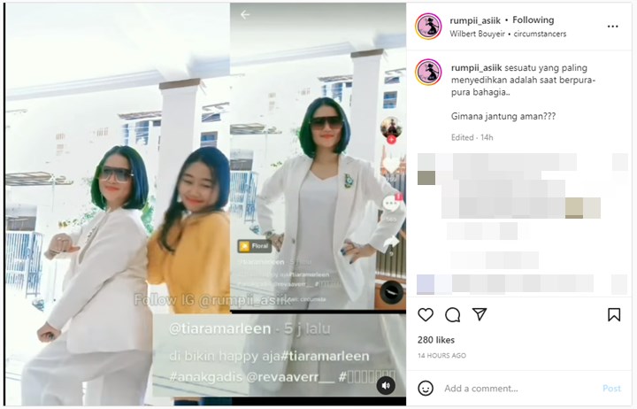 Usai Nangis-nangis, Tiara Marleen Kini Asyik Joget Sentil Haji Faisal dan Oma Dewi?