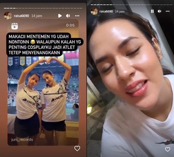 Terima Banyak Dukungan, Raisa Minta Maaf Usai Kalah Lawan Hesti Purwadinata dan Erika Carlina