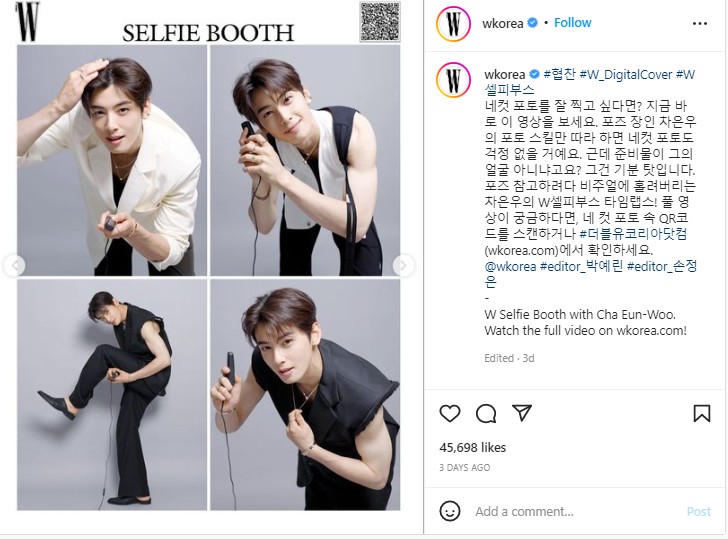 Cha Eun Woo ASTRO Bikin Fans Histeris dan Makin Kepincut Usai Pamer Otot Bisep di Lengannya