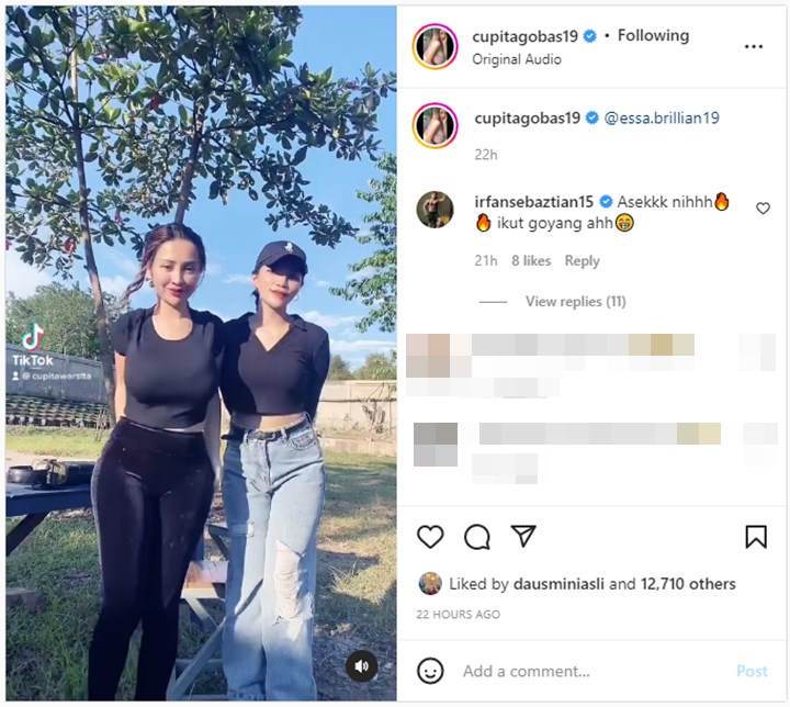 Cupi Cupita Pamer Aksi Joget Seksi, Komentar Irfan Sbaztian Ini Langsung Ditegur Irma Darmawangsa