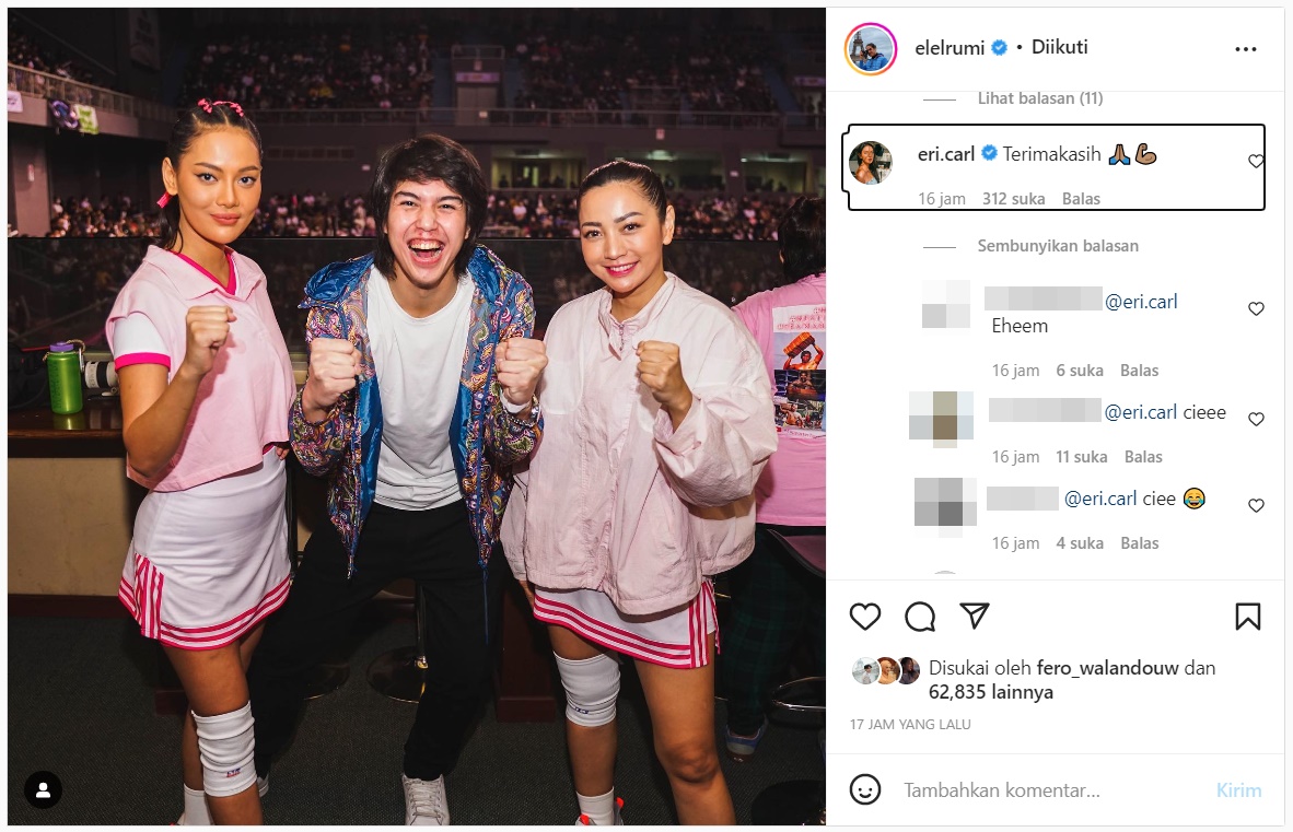 Gara-gara Bagikan Foto Ini, El Rumi dan Erika Carlina Ramai Digoda