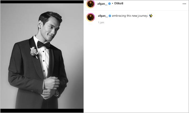 Afgan Tampil Gagah Kenakan Jas Singgung Chapter 1, Fans Auto Overthinking Bakal ‘Sat Set Sat Set’