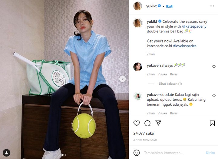 Gempi Putri Gading Marten Disebut Bak Titisan Yuki Kato Gara-gara Kemiripan Ini