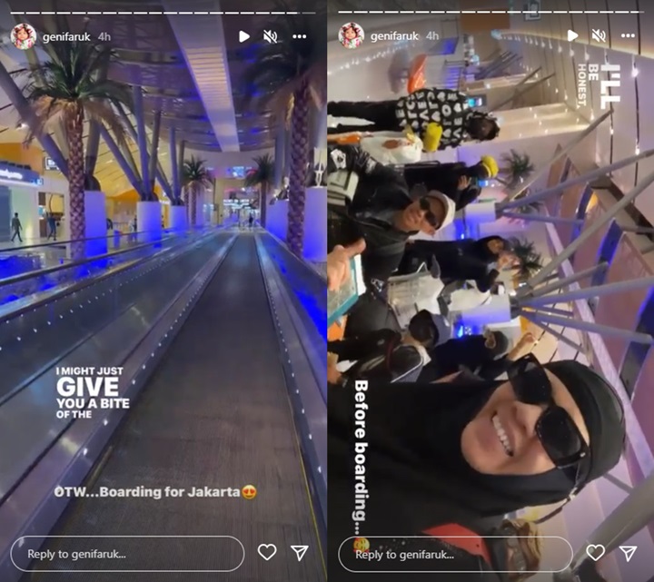 Dinanti Kedatangannya, Gen Halilintar Tebar Foto Selama di Pesawat Menuju Jakarta