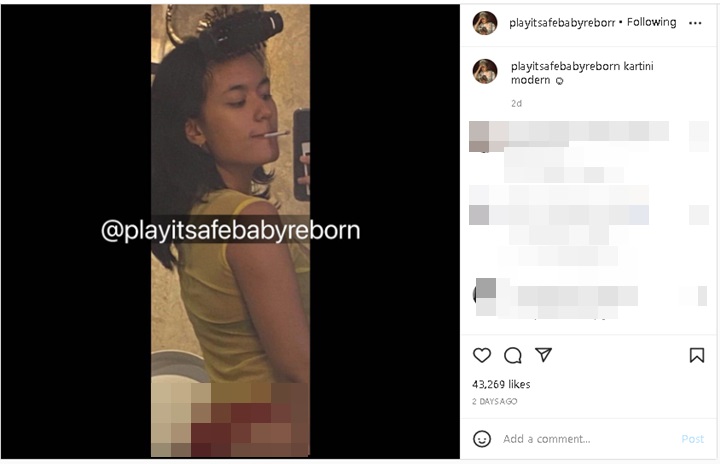 Makin Dihujat, Foto Arawinda Merokok dan Tampil Kelewat Seksi Jadi Gunjingan