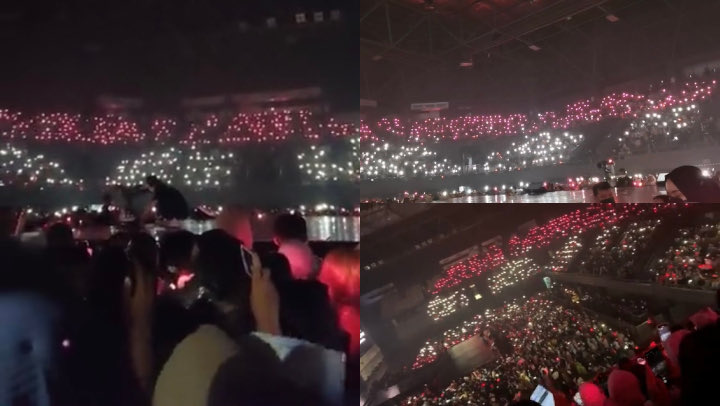 The Boyz Konser di Jakarta, Tampilan Warna di Tribun Tennis Indoor Bikin Merinding