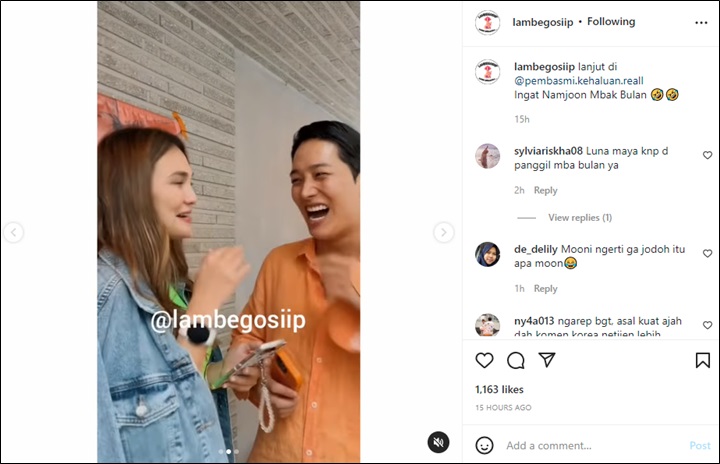 Luna Maya Nongkrong Bareng Moon Se Hoon Bintang \'Single\'s Inferno\', Didesak Lakukan Ini