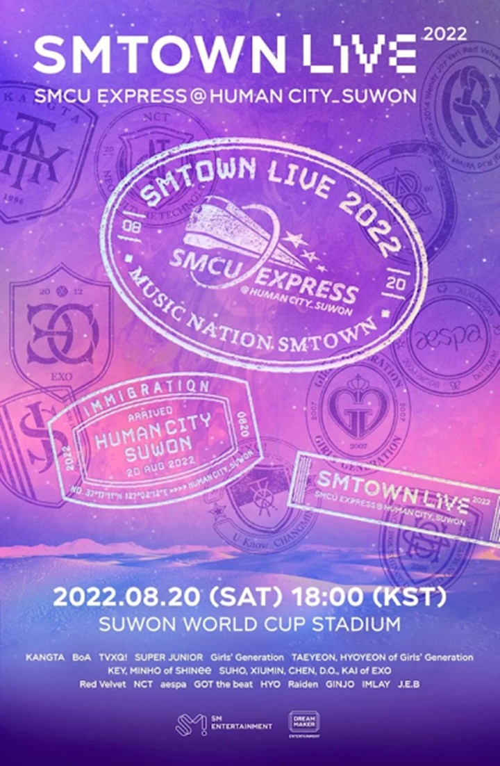 Lineup Konser \'SMTOWN LIVE\' di Korea Diumumkan, Ada SNSD Lengkap Tapi EXO Minus 1 Member