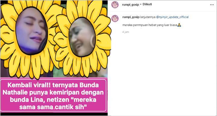 Kemiripan Nathalie Holscher dan Lina Mantan Istri Sule Semakin Diakui Gara-gara Momen Ini?