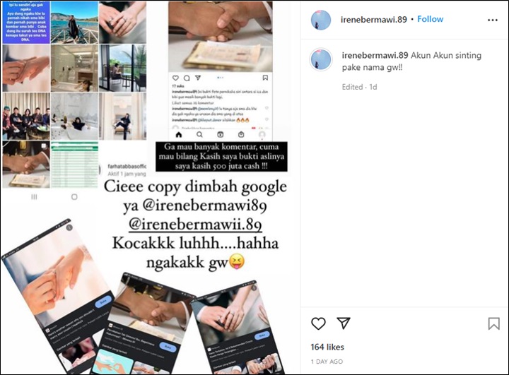 Marissya Icha Ngamuk Dituduh Nikah Siri dengan Mendiang Bibi, Irene Sang Kakak Klarifikasi