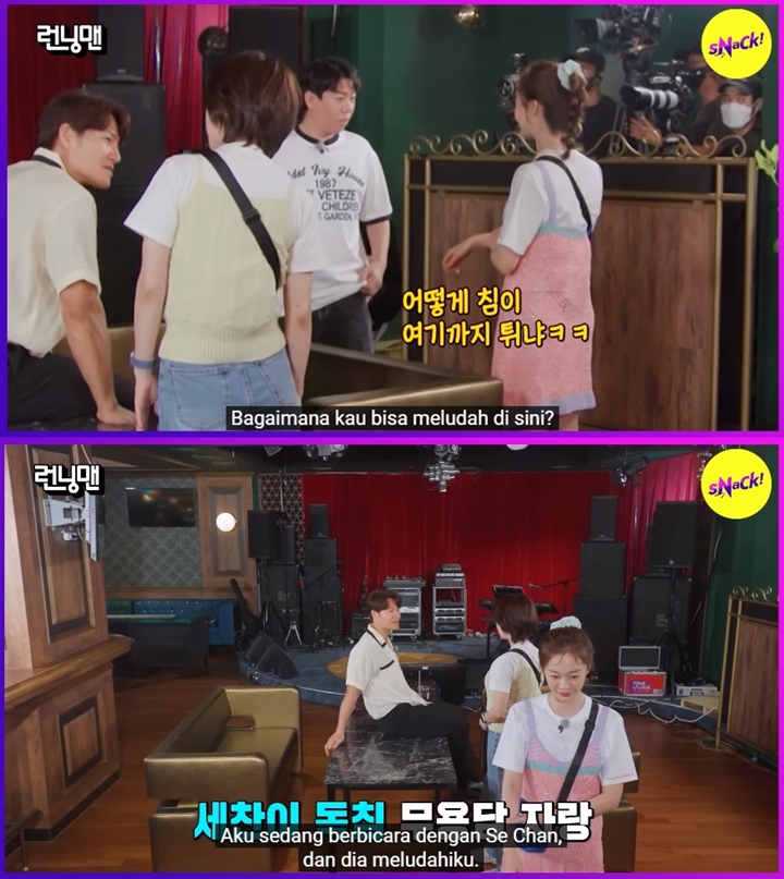 Jeon So Min Sambat Diludahi Yang Se Chan di \'Running Man\'