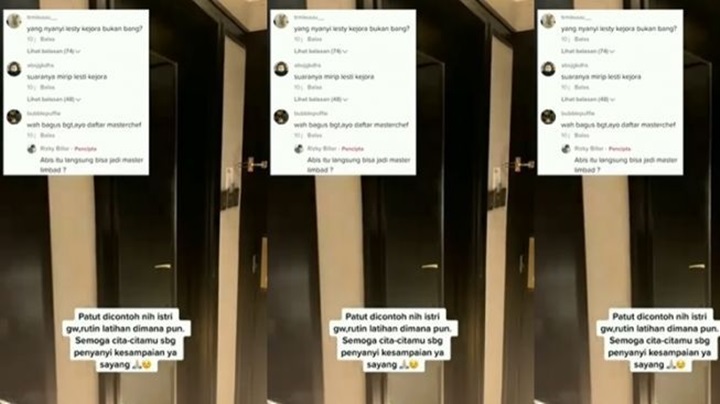 Rizky Billar Rekam Momen Lesty Kejora Latihan Nyanyi di Kamar Mandi Auto Dikritik