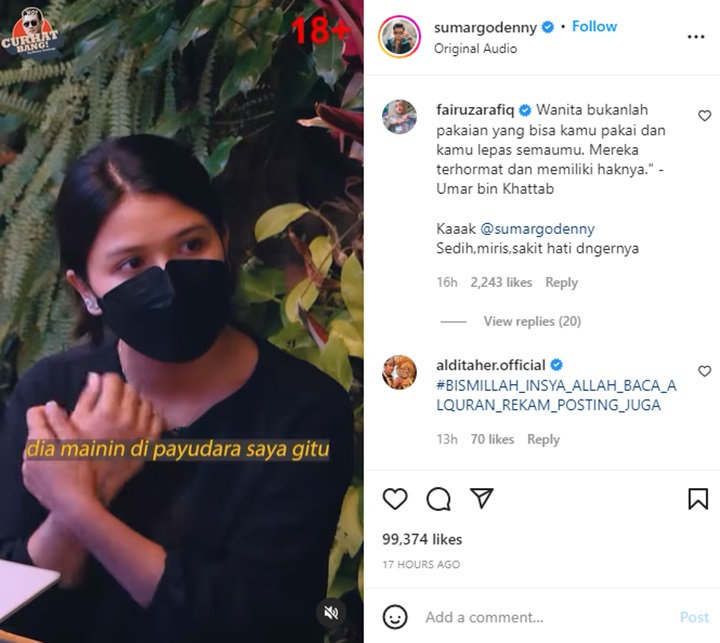 Fairuz A. Rafiq dan Tika Ramlan Ikut Kecam Aksi Pencabulan Julianto Eka, Pengakuan Korban Miris