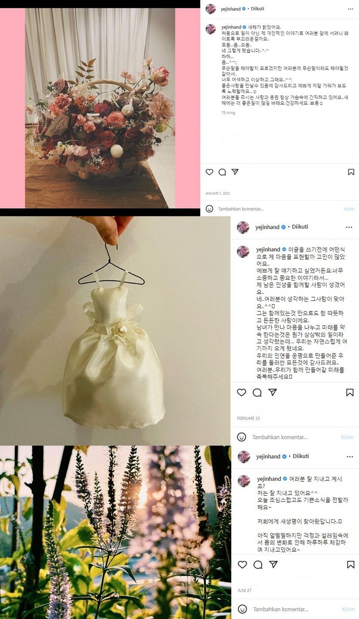 Kebiasaan Son Ye Jin Saat Umumkan Berita Besar Jadi Sorotan, Kenapa?