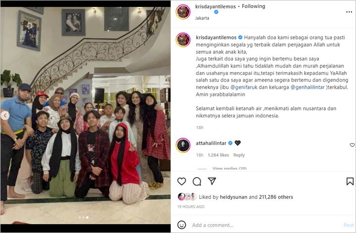 Krisdayanti Tulis Pesan Menyentuh Usai Doa Ketemu Besan Terwujud, ‘Kecurigaan’ Ini Justru Mencuat