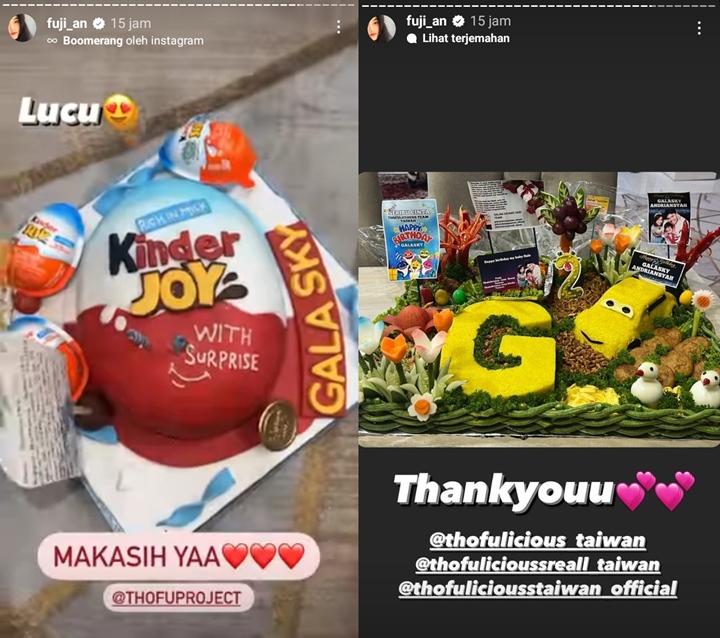Dapat Banyak Hadiah Kue